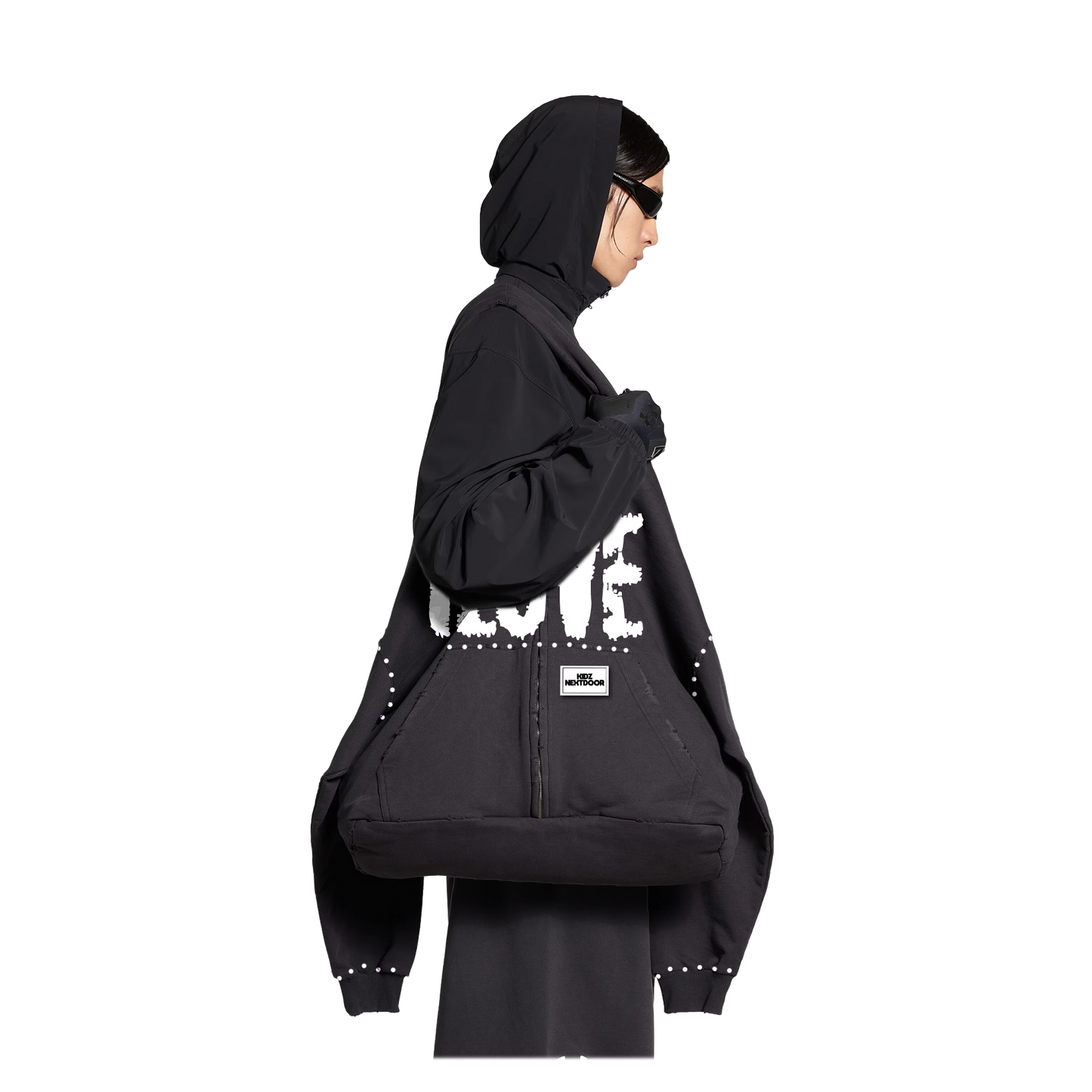 I Love The Girl Next Door Hoodie Bag