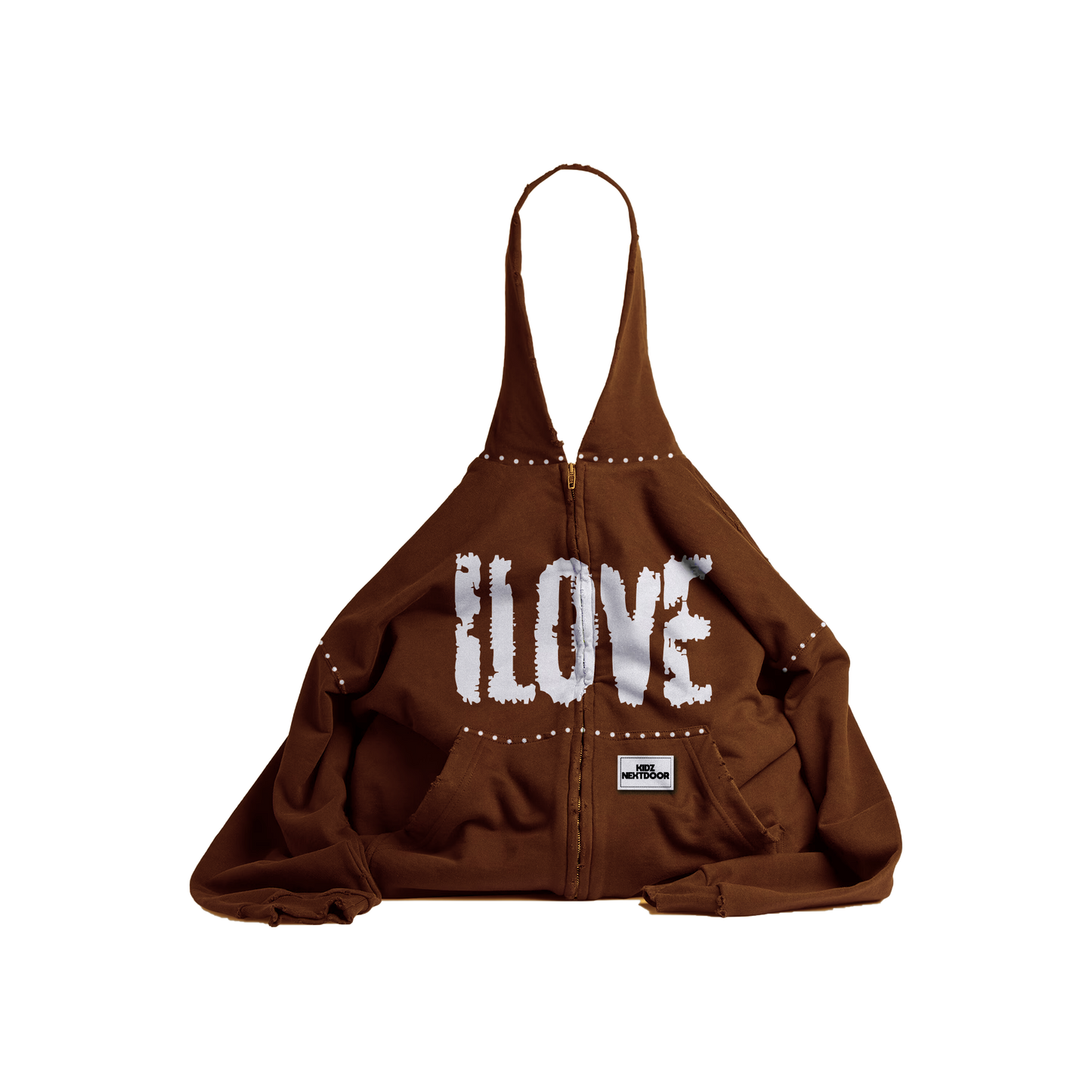 I Love The Girl Next Door Hoodie Bag